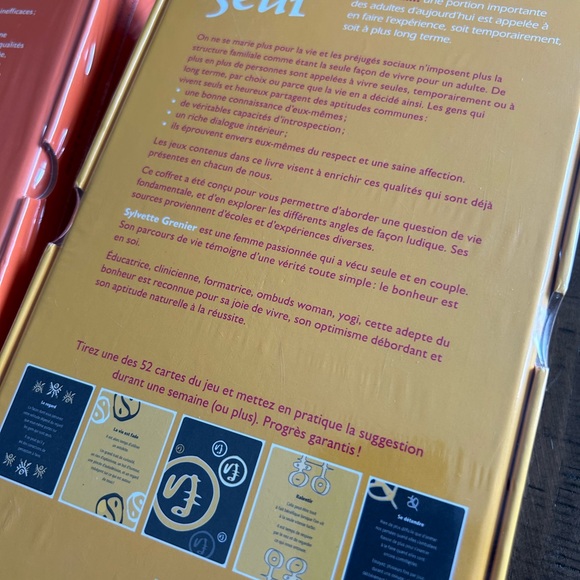 *NEW* 2 Sets of Boxed Discovery Cards (cello-wrapped; sturdy gift boxes; French) - Picture 4 of 8